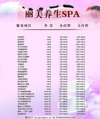 精致生活，煥發新生 XX美容SPA價格表與精選美容產品推薦